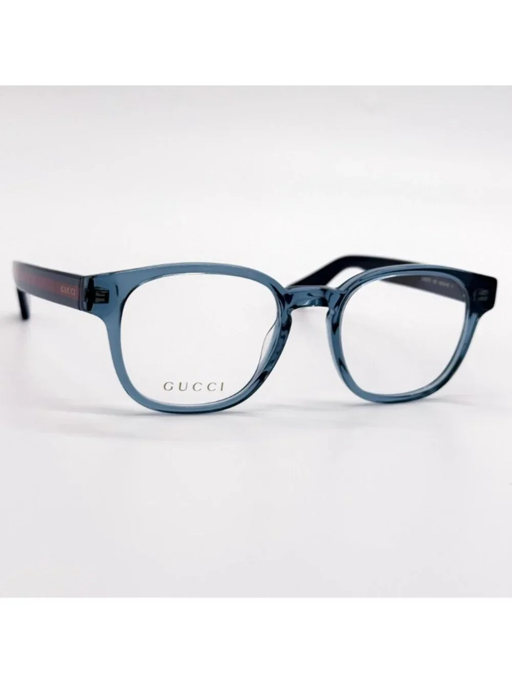 NEW GUCCI EYEGLASSES GG0927O 006 CLEAR BLUE GUCCI EYEWEAR